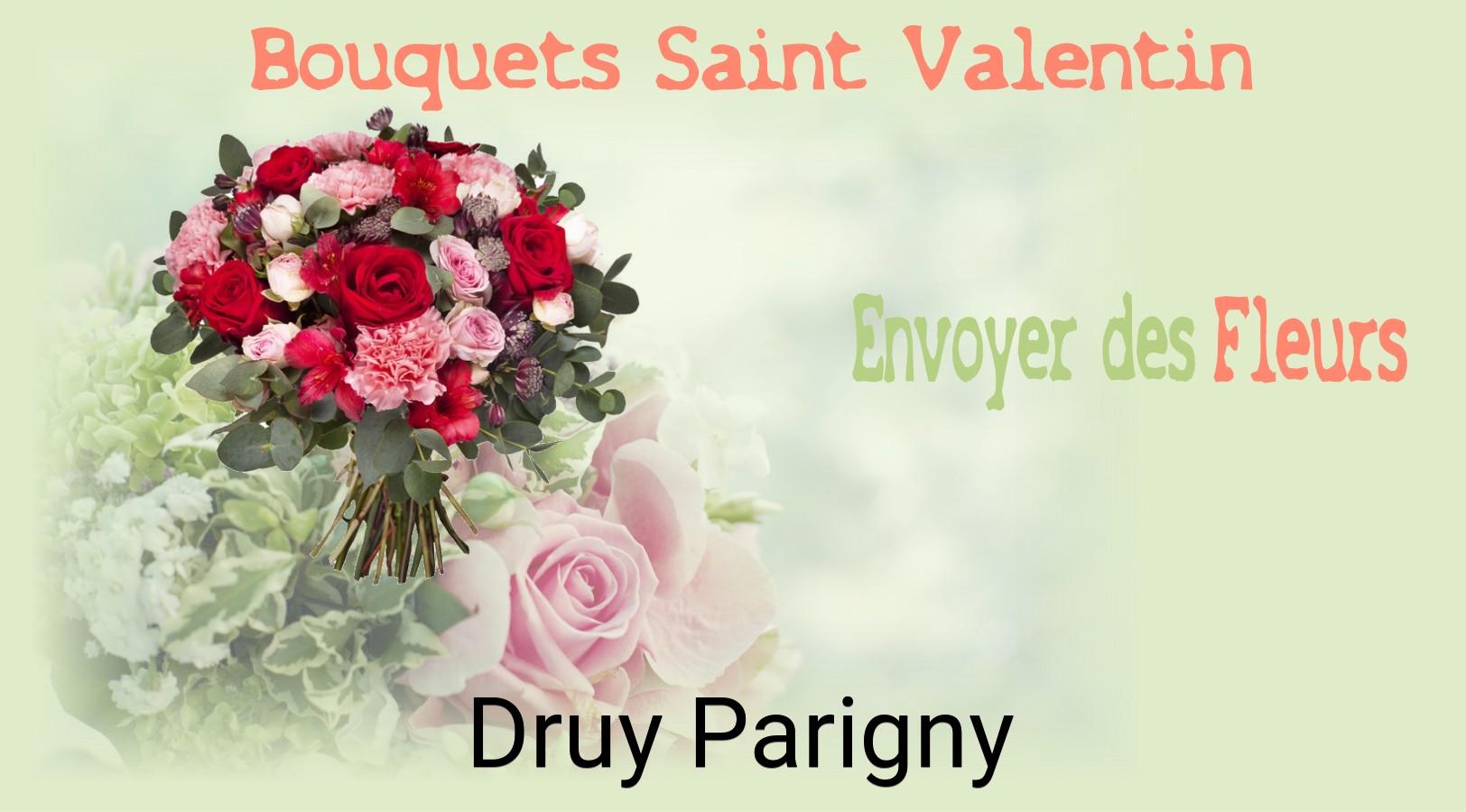 Roses de Saint-Valentin livrées à Druy-Parigny